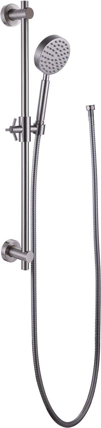 4 metal box on a slide bar|HammerHead Showers® ALL METAL 27.5 Inch Shower Slide .